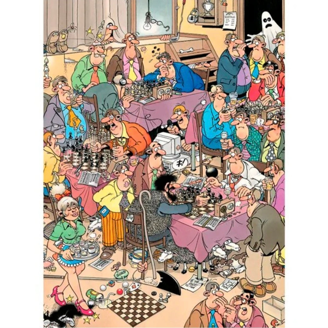 Jumbo: Jan van Haasteren - Schaakclub (The Chess Club) - 500