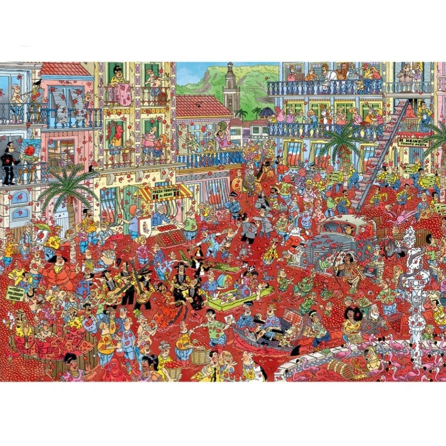 Jumbo: Jan van Haasteren - La Tomatina - 950