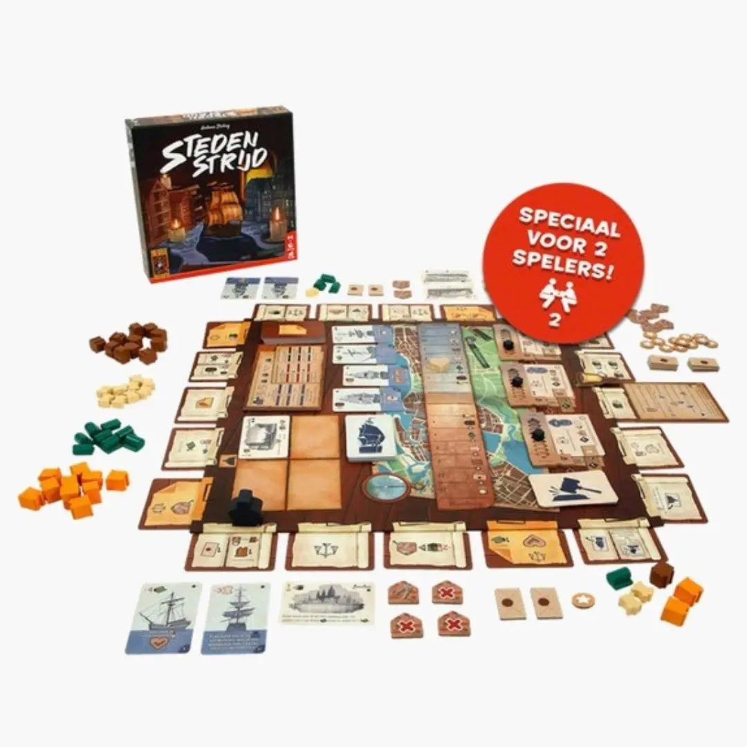 999 Games: Steden Strijd (2 spelers) - Multiplaza