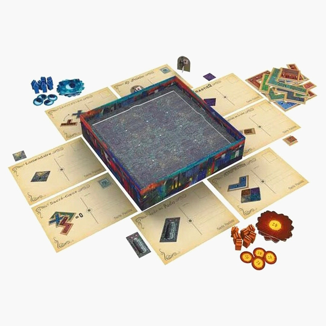 999 games: Parijs - De Lichtstad + uitbreiding - Bordspel