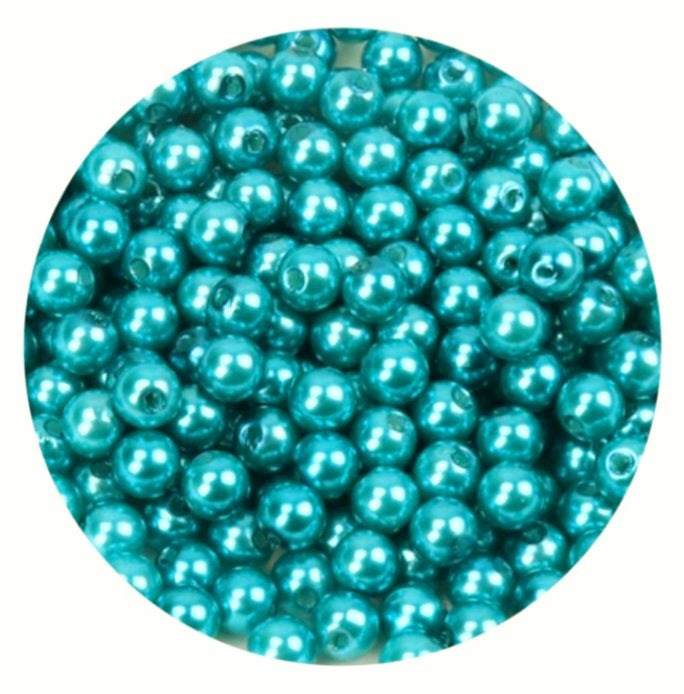 10g Acryl parelkralen 4mm - Diverse kleuren
