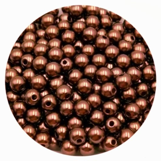 10g Acryl parelkralen 4mm - Diverse kleuren