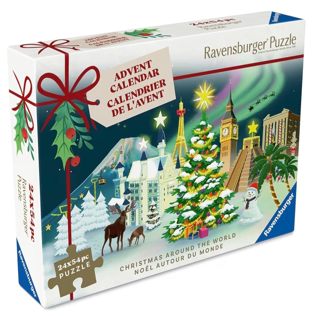Ravensburger: Adventskalender Christmas - Around the world