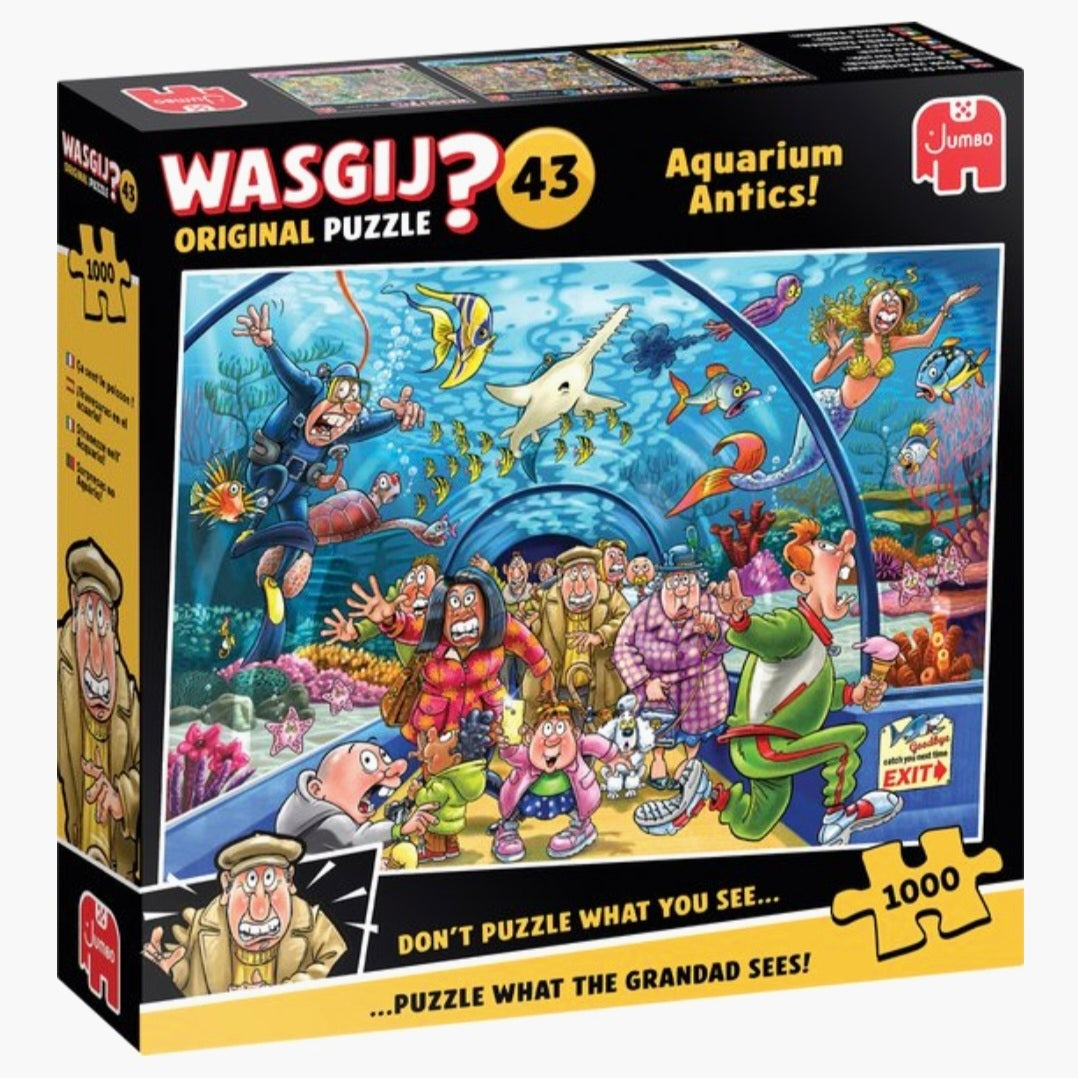 Jumbo: Wasgij? 43 - Aquarium Capriolen - 1000