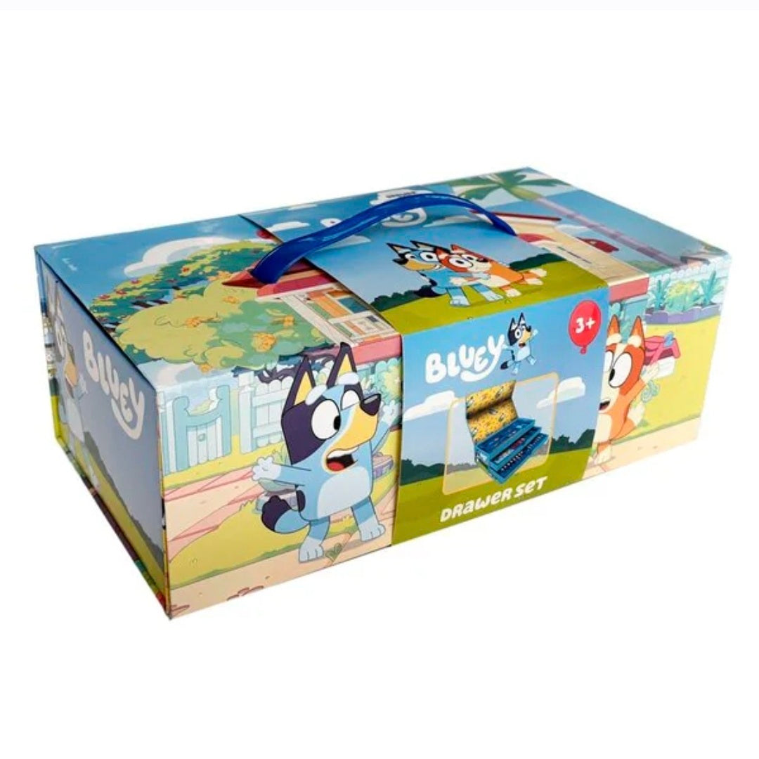 Bluey: Kleurkoffer - 52 delig