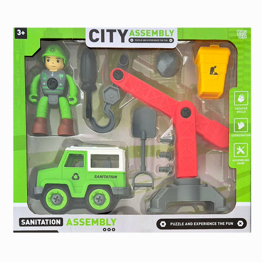 Ruby Toys: City Sanitair assembling