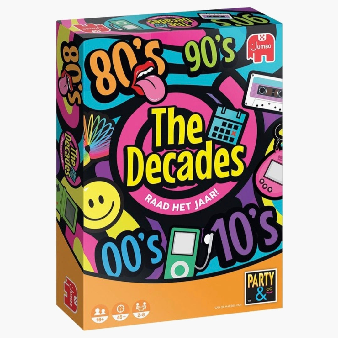 Jumbo: Decades - Bordspel