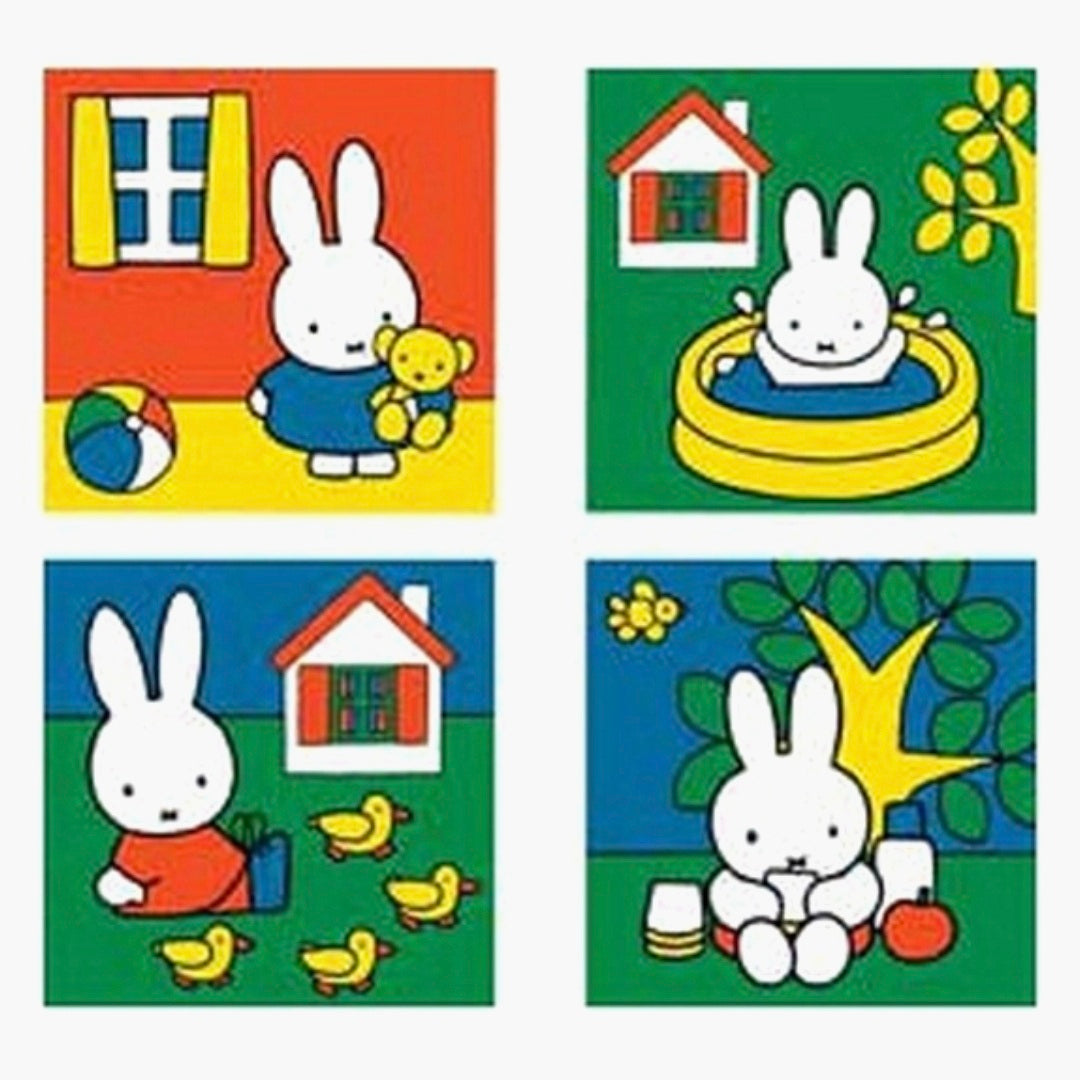 Nijntje: 4 Puzzels - 6+9+12+16
