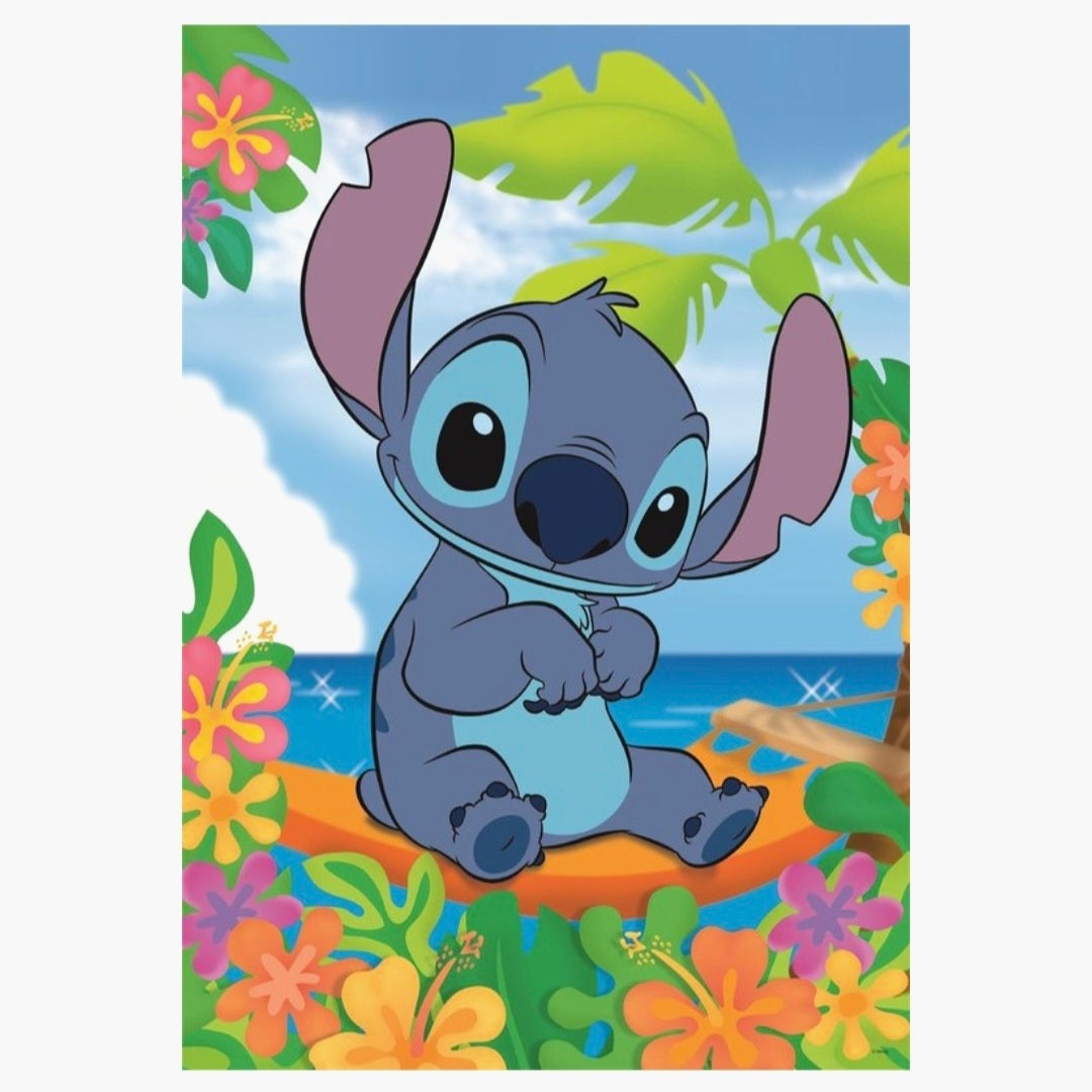 Clementoni: Stitch puzzel Supercolor - 104 stukjes
