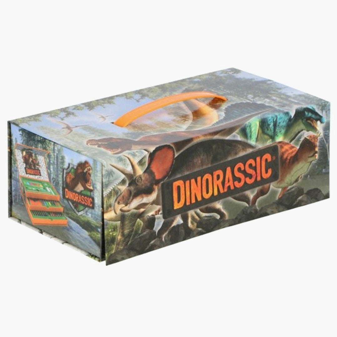 Dinorassic Tekendoos Set