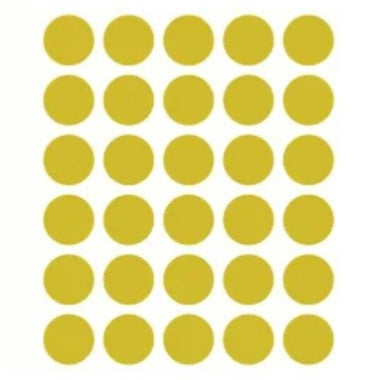 2cm Ronde Etiket stickers - 30 stuks - Metallic kleuren