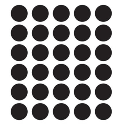 2cm Ronde Etiketten (30 Stuks) - Diverse kleuren