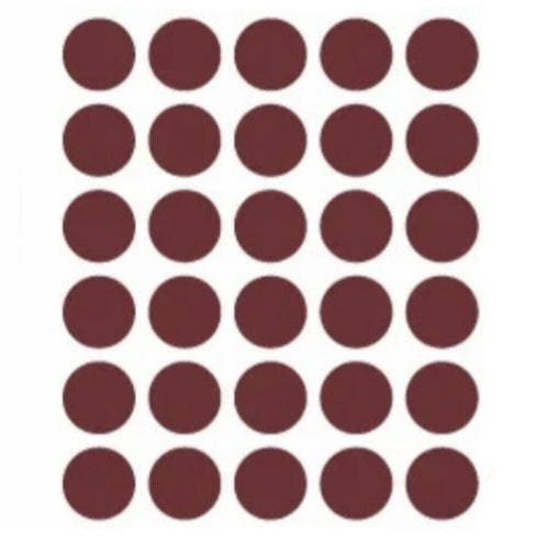 2cm Ronde Etiketten (30 Stuks) - Diverse kleuren