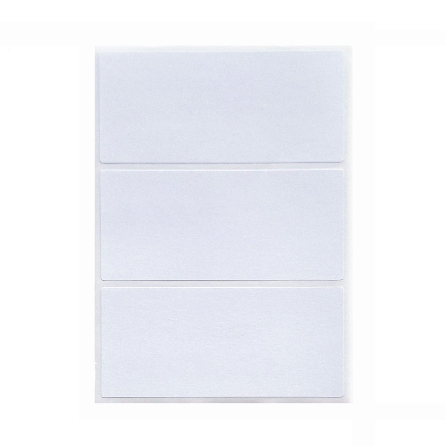Witte etiketten 34x75mm (30 stuks)