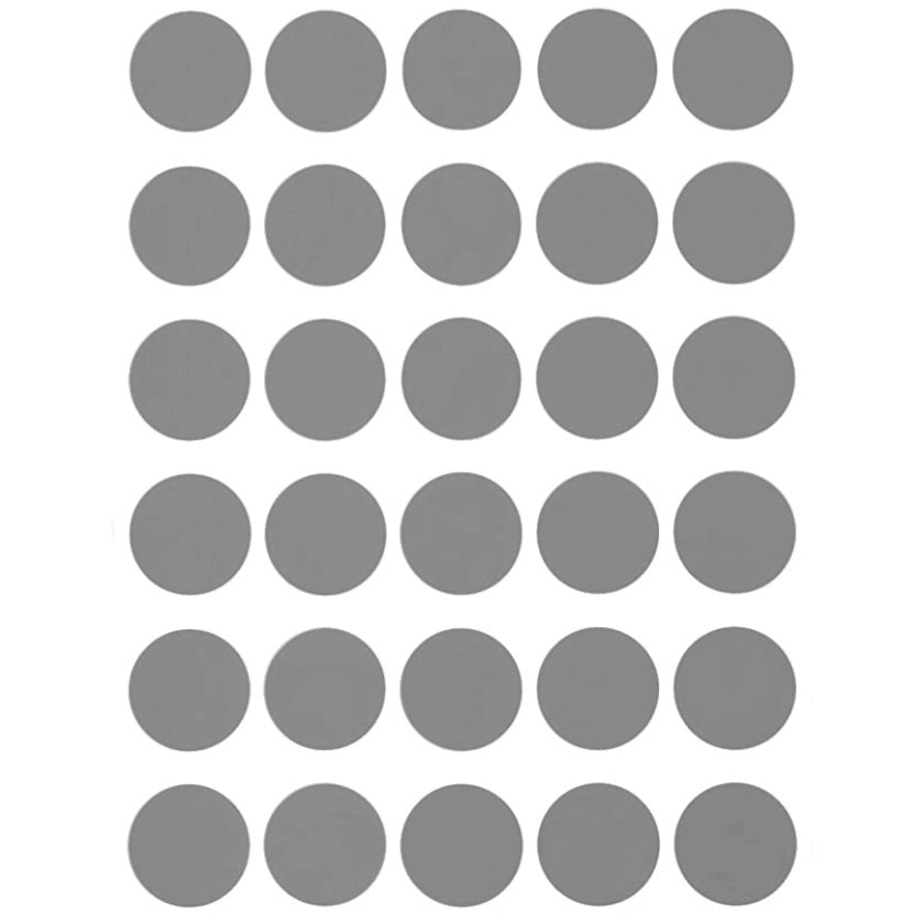 2cm Ronde Etiketten (30 Stuks) - Diverse kleuren