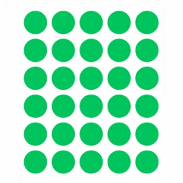 2cm Ronde Etiketten (30 Stuks) - Diverse kleuren