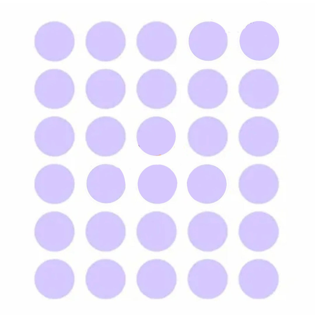 2cm Ronde Etiketten (30 Stuks) - Diverse kleuren