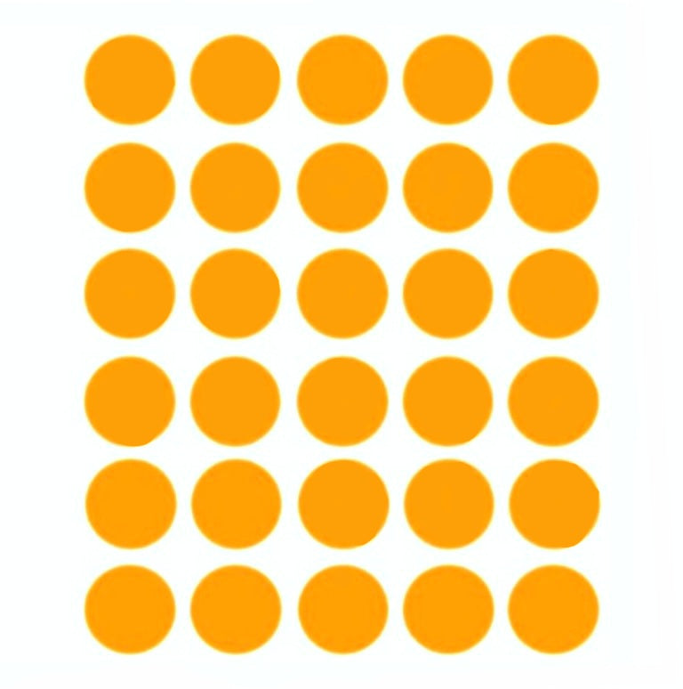 2cm Ronde Etiketten (30 Stuks) - Diverse kleuren