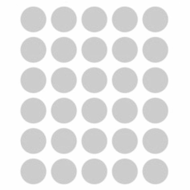 2cm Ronde Etiket stickers - 30 stuks - Metallic kleuren
