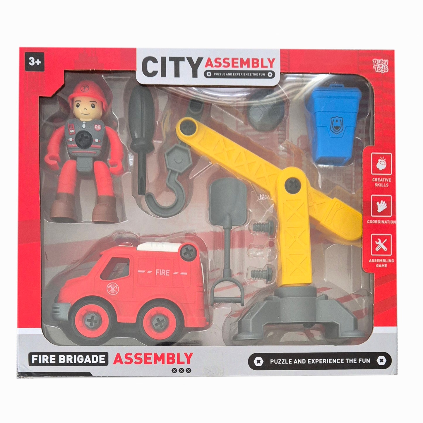 Ruby Toys: City Brandweer assembling