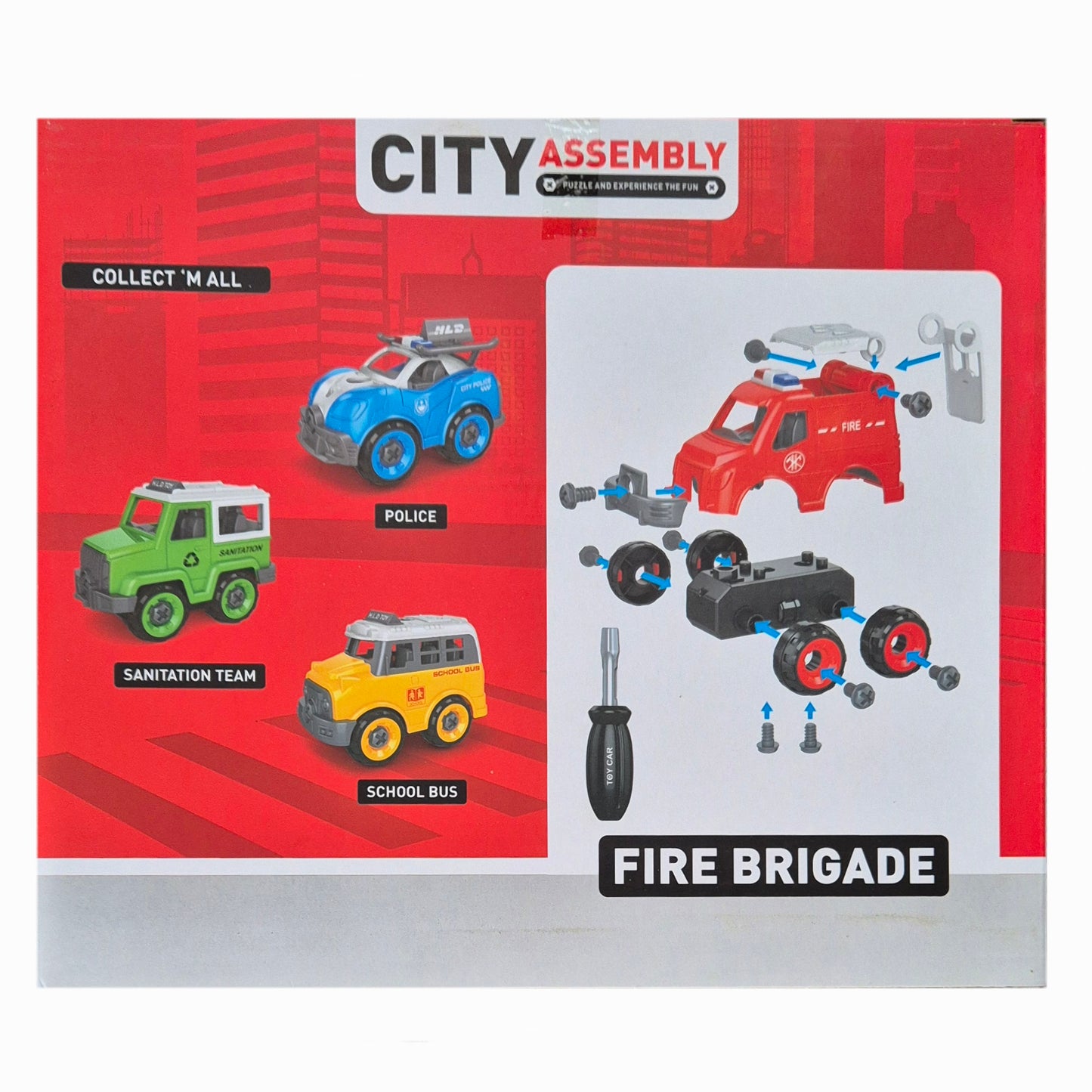 Ruby Toys: City Brandweer assembling