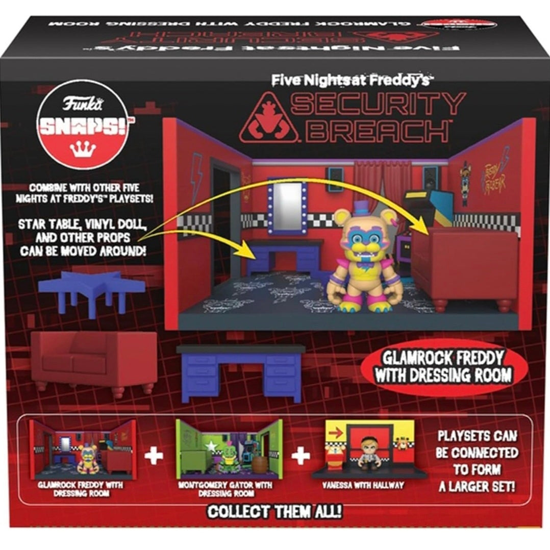 Funko Snaps! Glamrock Freddy Kleedkamerset