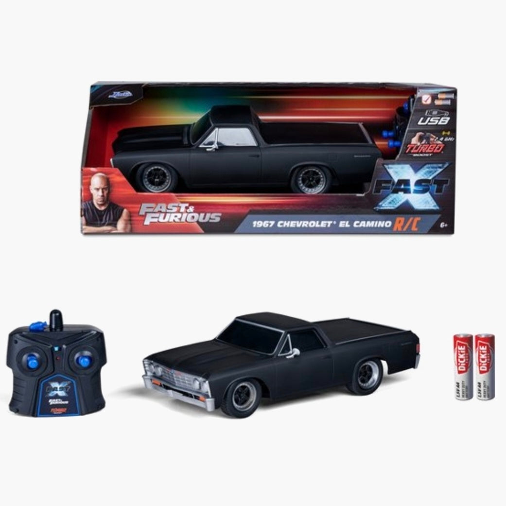 Jada Toys: Fast & Firious - RC El camino FF10 1:16 - Bestuurbare auto