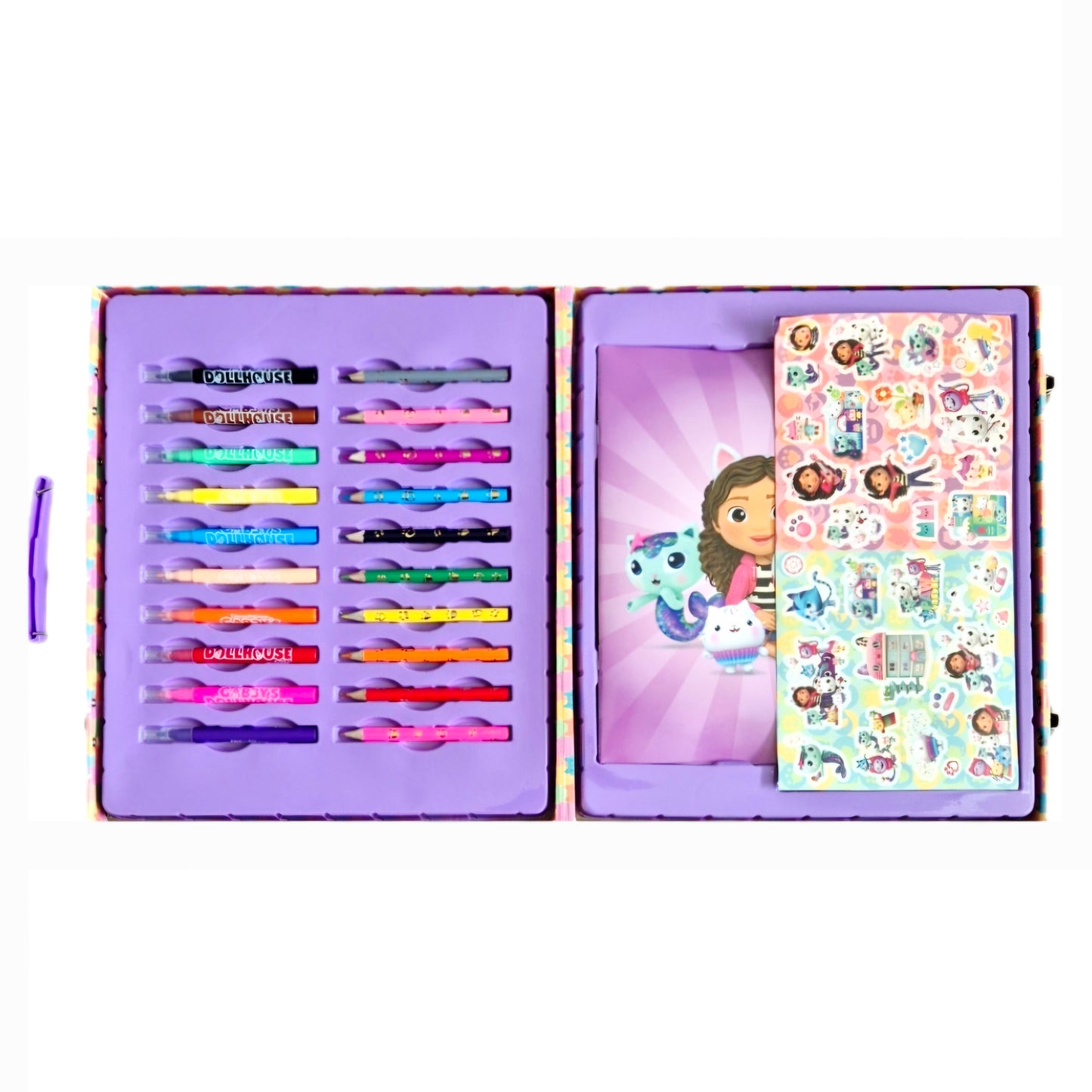 Tekenkoffer - Gabby's Dollhouse - 80 delig+