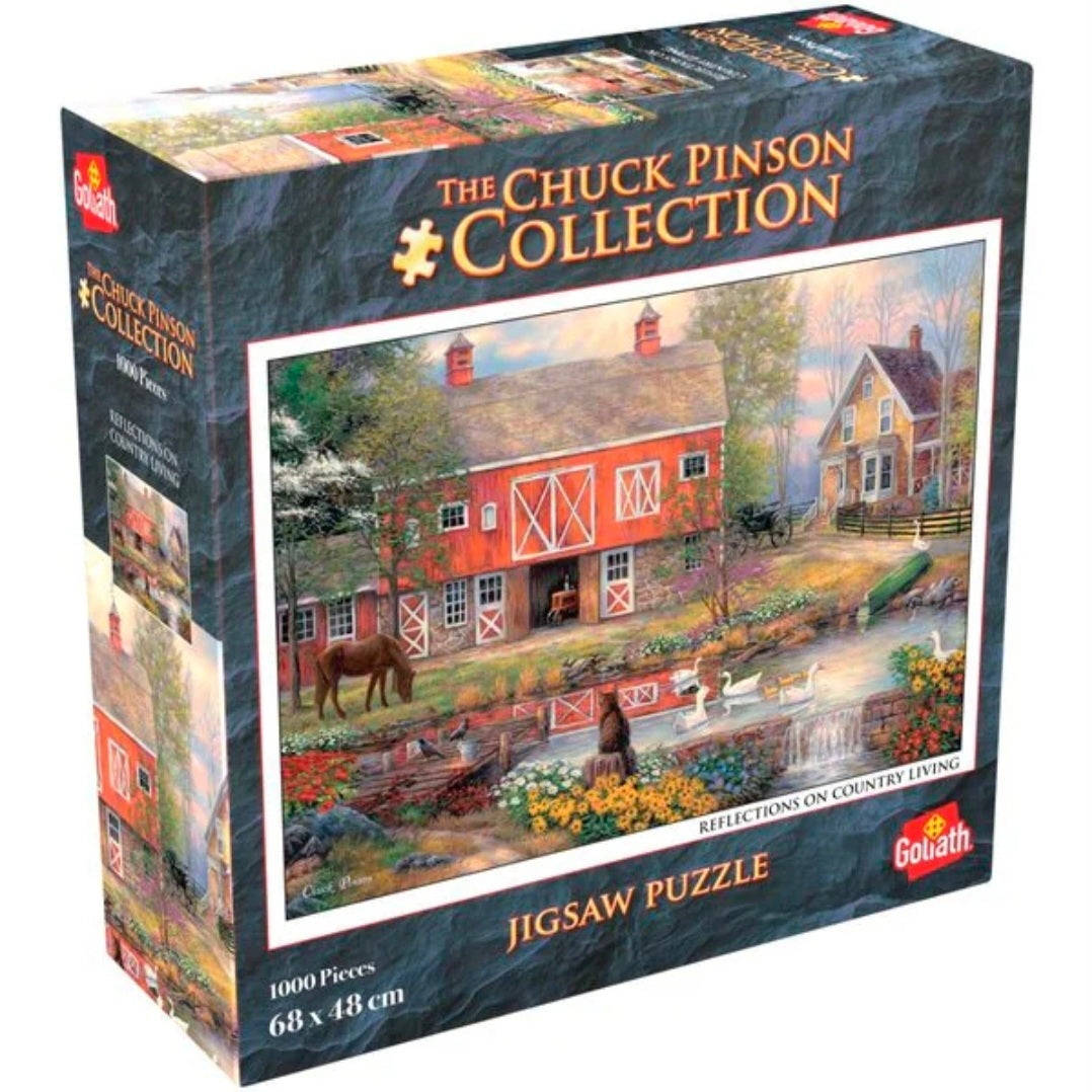 Goliath: Goliath Chuck Pinson Country Puzzel - 1000