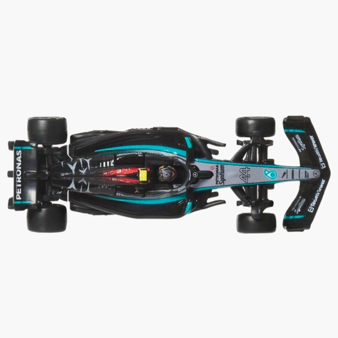 Hot Wheels: Hamilton Formule 1 Mercedes AGM Petronas #44 Raceauto - 1:64