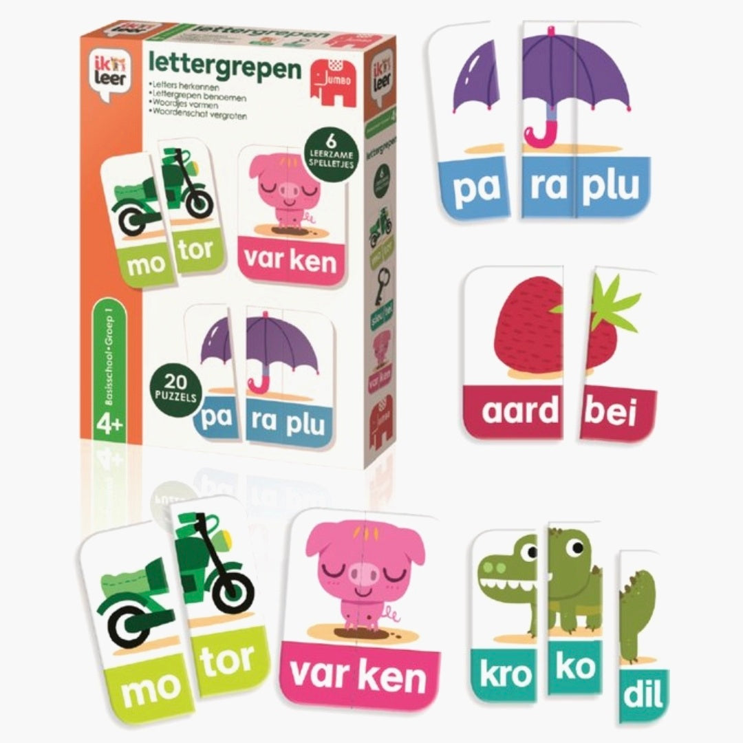 Jumbo: Ik Leer - Lettergrepen - 4+jaar