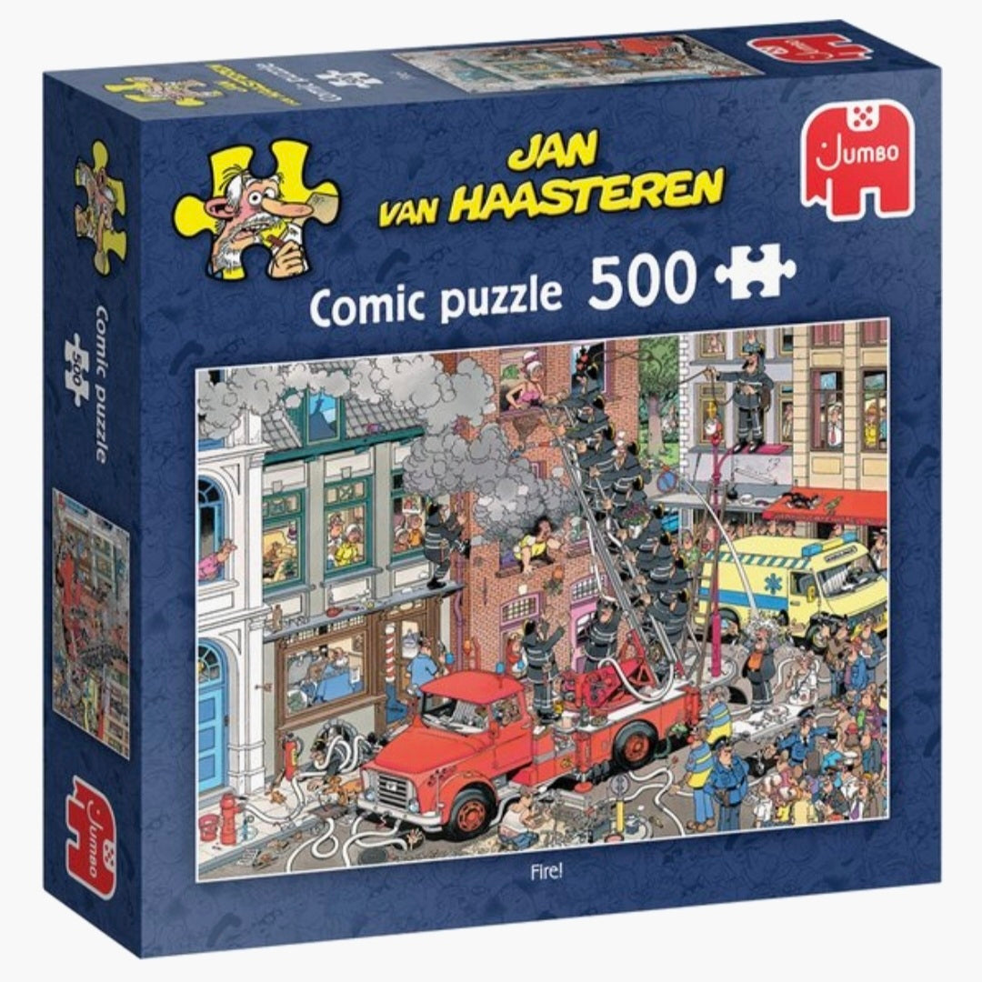 Jumbo: Jan van Haasteren - Fire (Brand Meester) - 500
