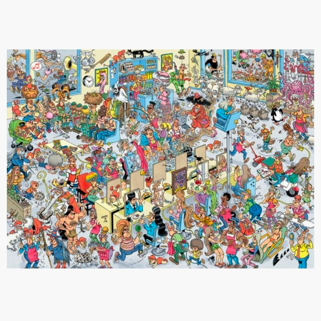 Jan van Haasteren: Bij de Kapper - 1000