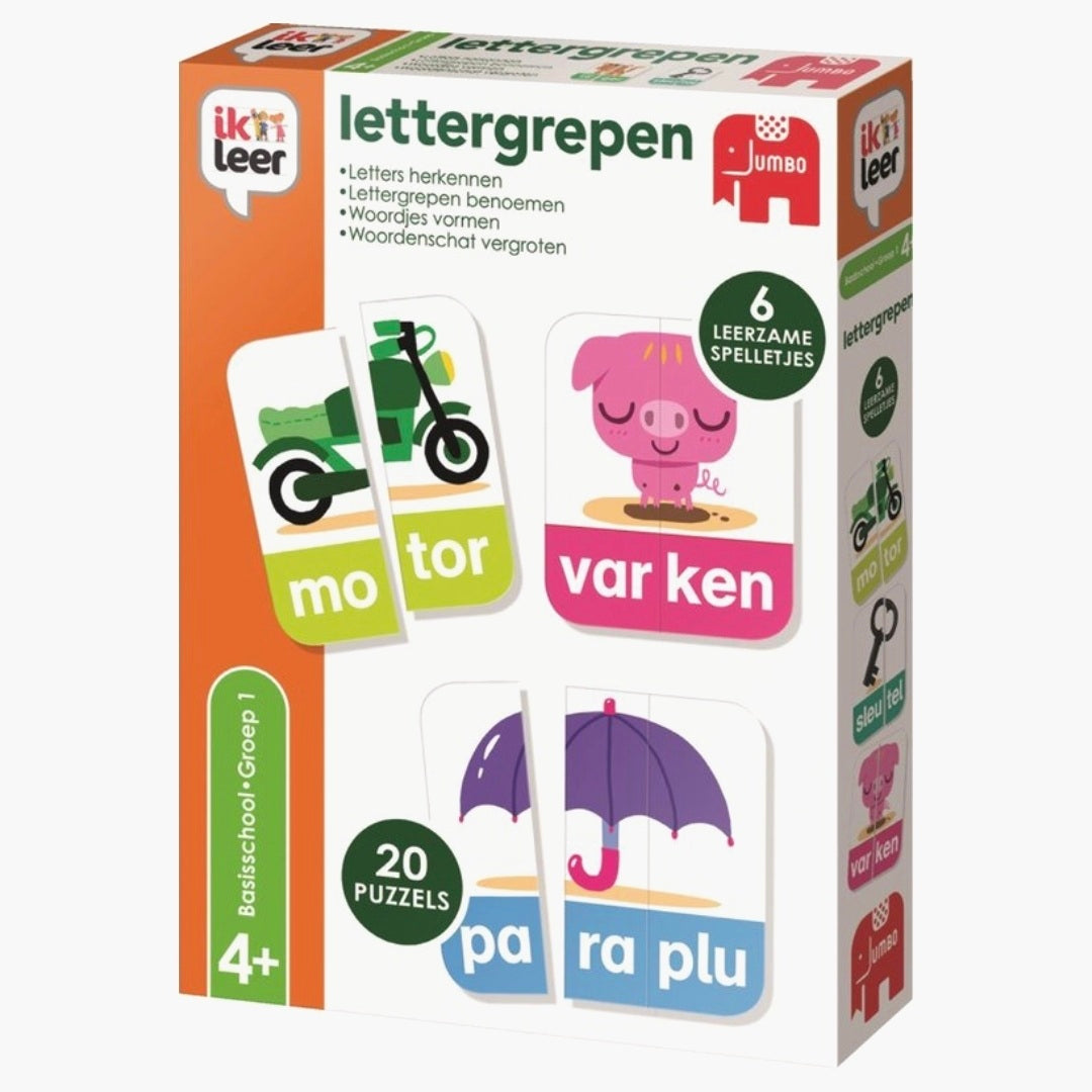 Jumbo: Ik Leer - Lettergrepen - 4+jaar
