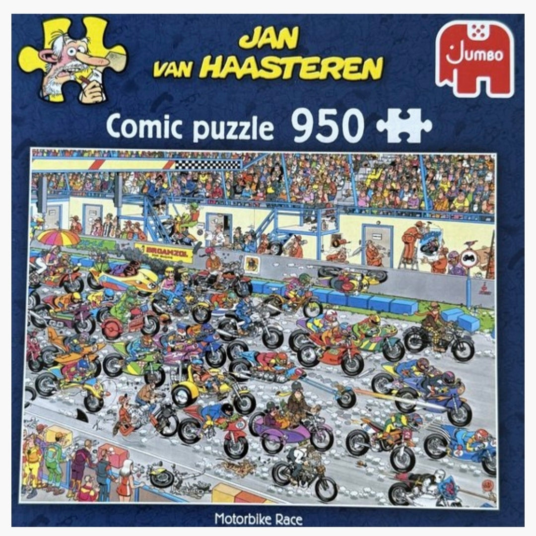 Jumbo: Jan van Haasteren - Motorbike Race - 950
