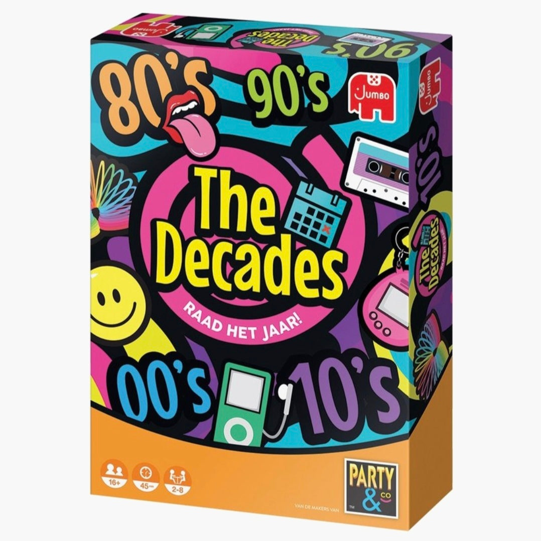 Jumbo: Decades - Bordspel