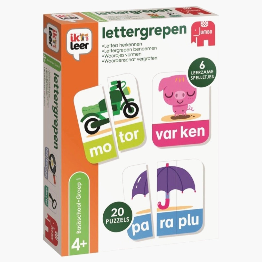 Jumbo: Ik Leer - Lettergrepen - 4+jaar
