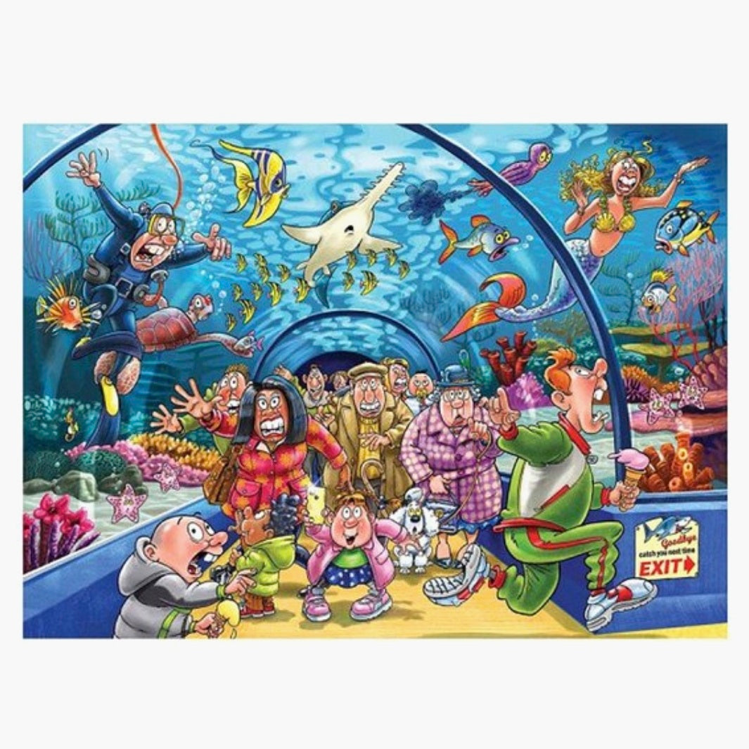 Jumbo: Wasgij? 43 - Aquarium Capriolen - 1000