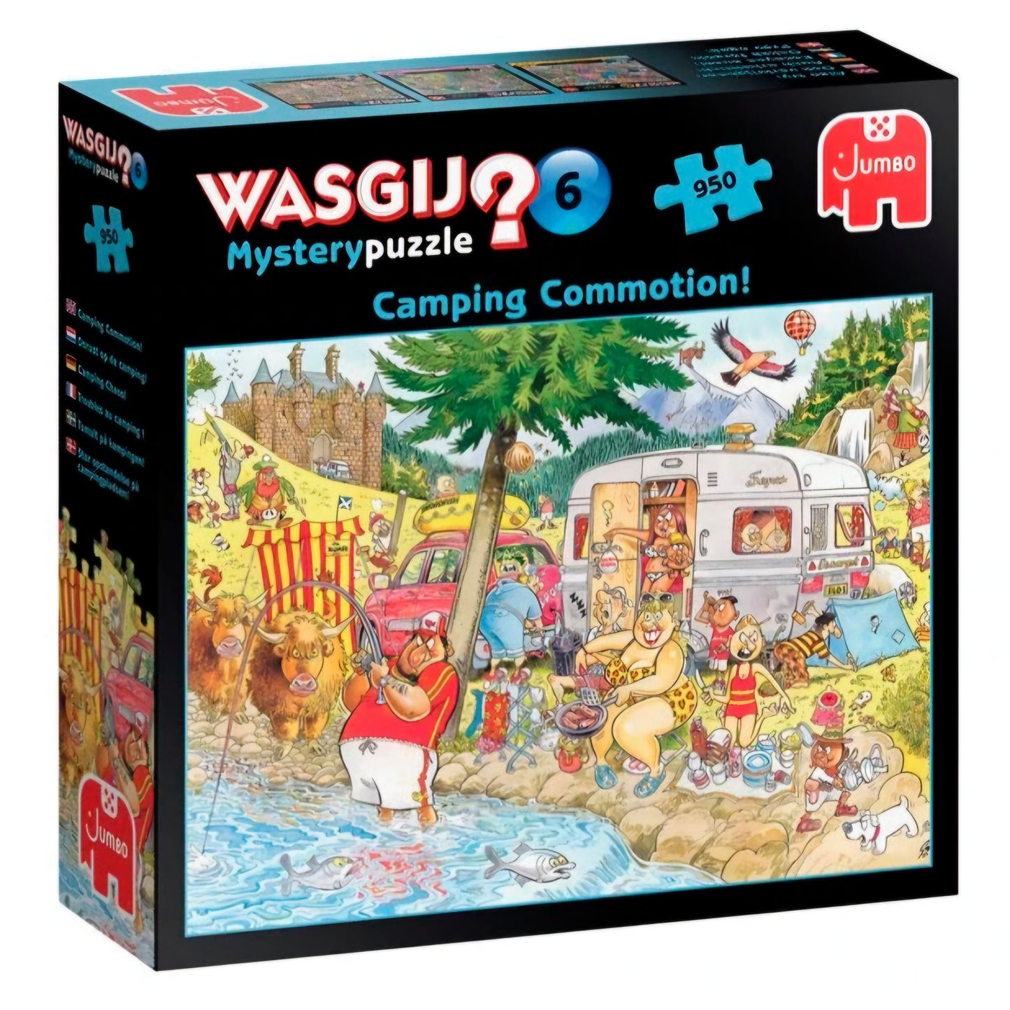 Jumbo: Wasgij? 6 Mystery - Camping Commotion! - 950