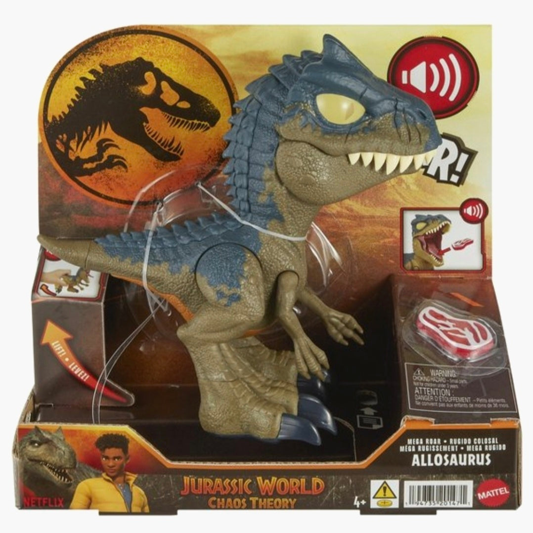 Mattel: Jurassic World: Mega Brul Allosaurus met geluid