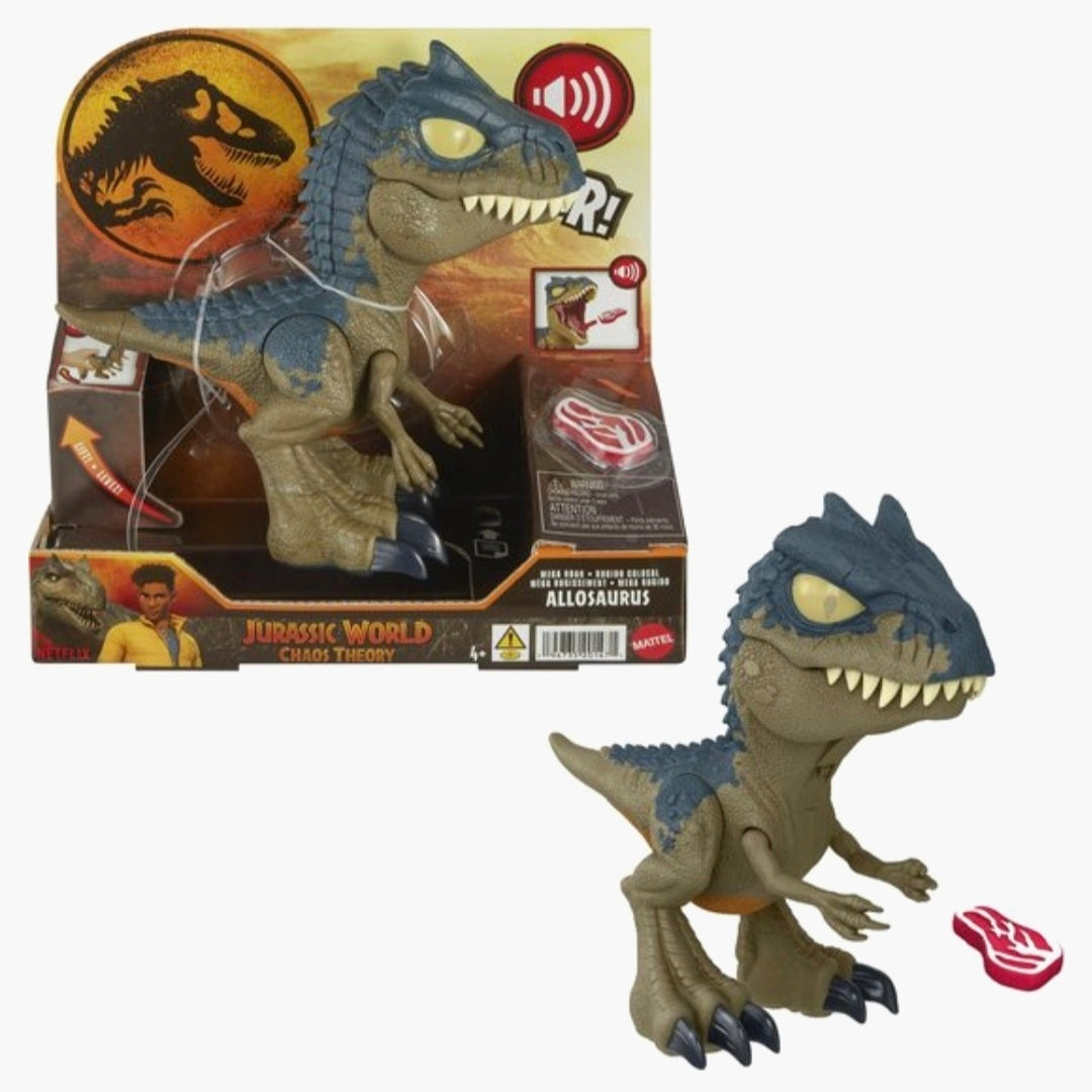 Mattel: Jurassic World: Mega Brul Allosaurus met geluid