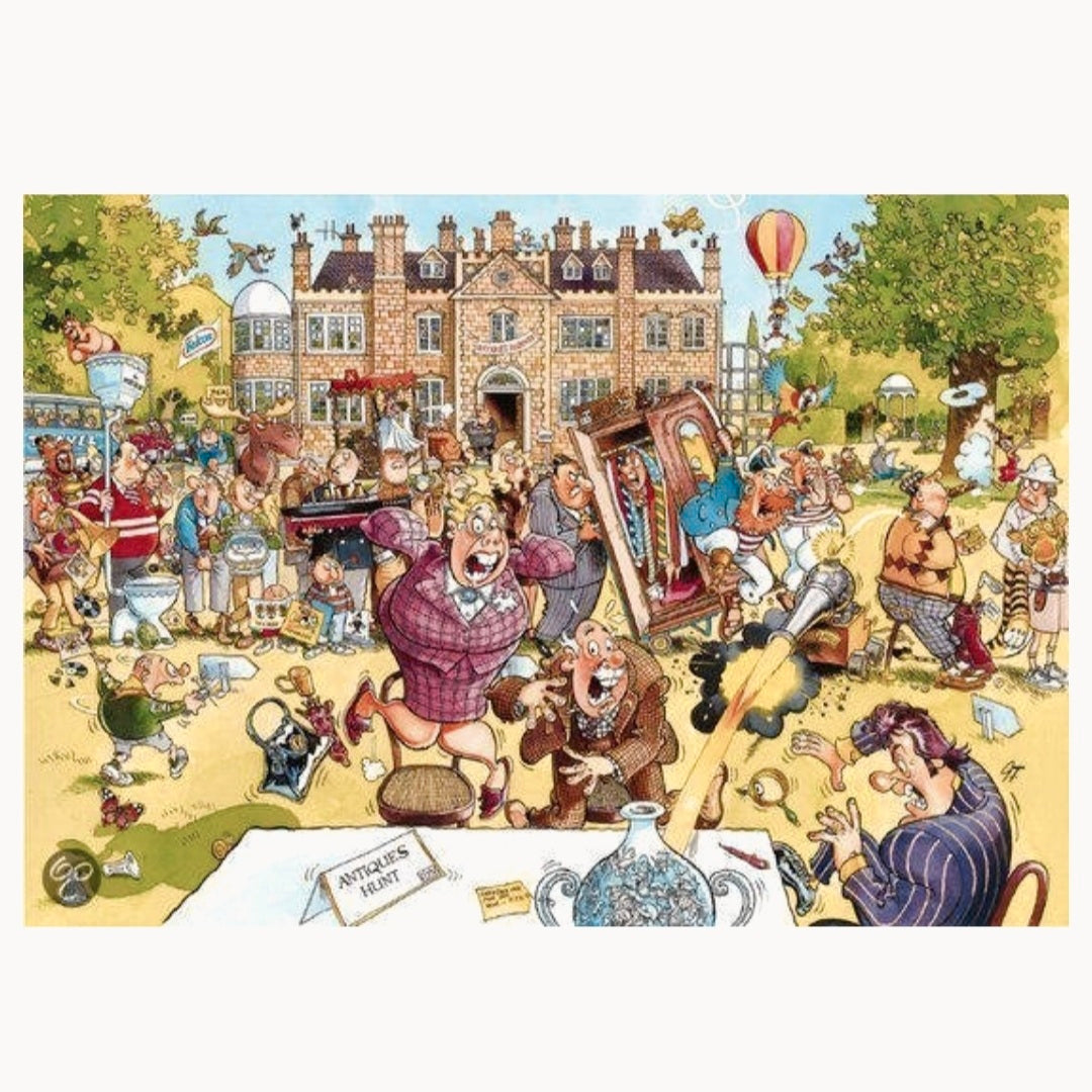 Wasgij 10 Orginal: Antiekjacht - 950