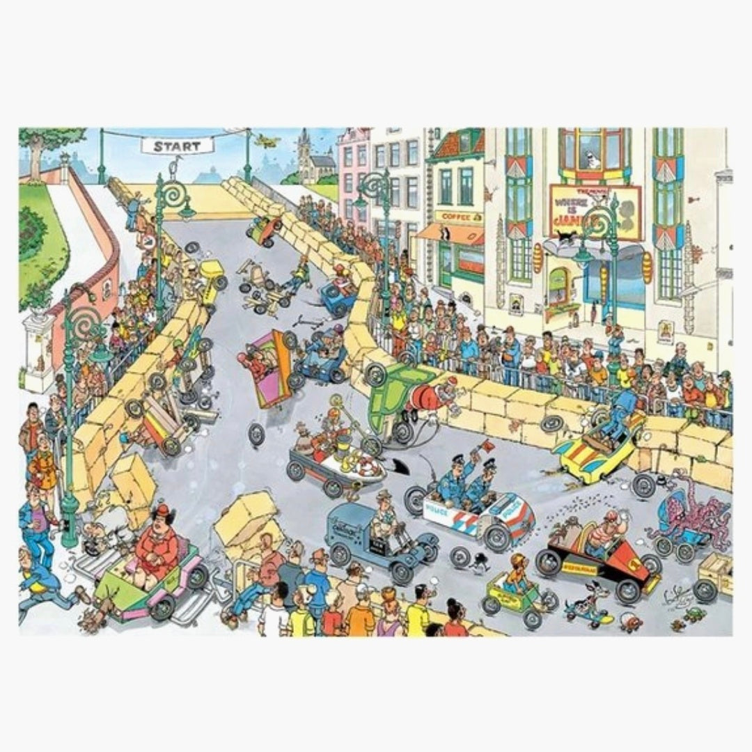 Jan van Haasteren: De Zeepkistenrace - 1000
