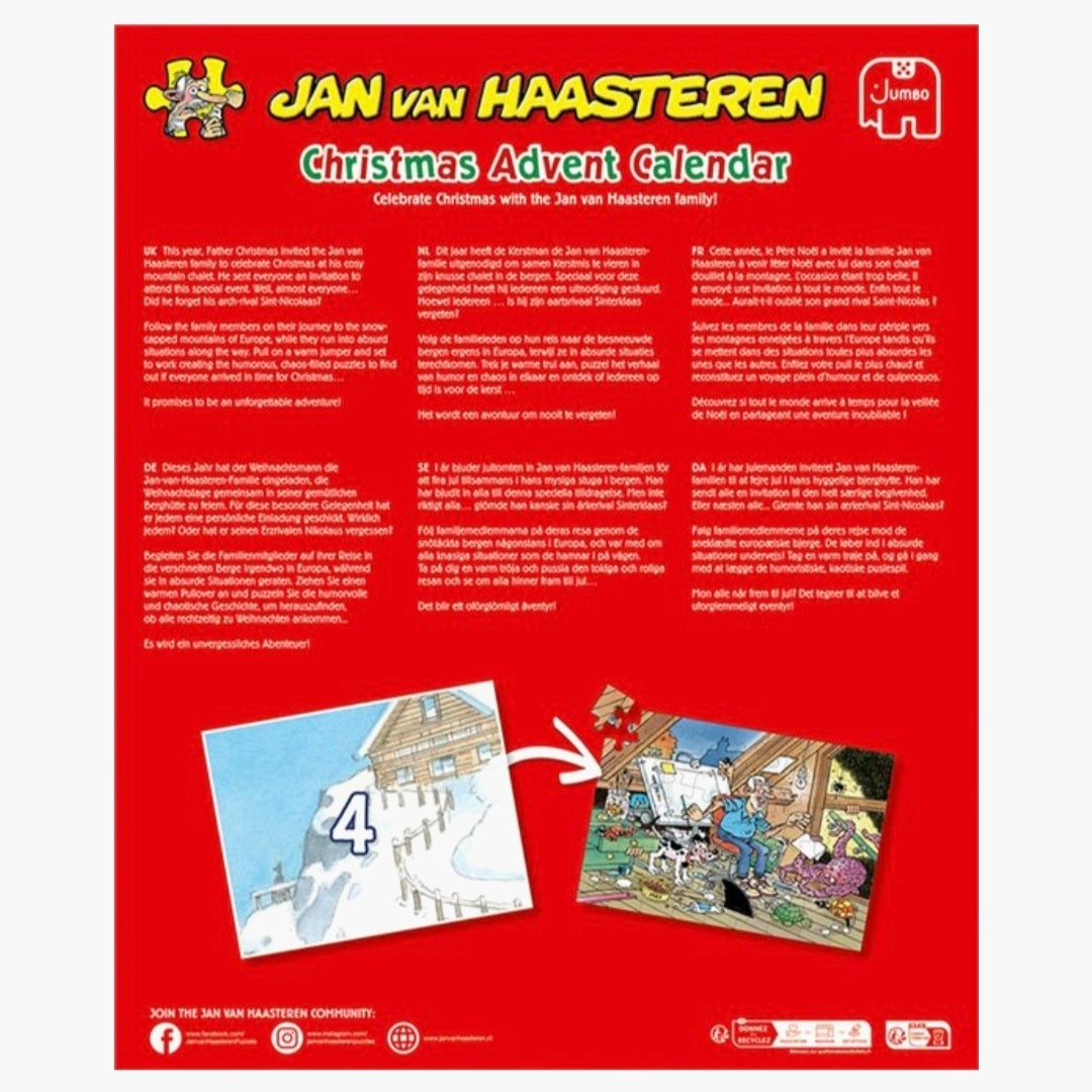 Jan van Haasteren: Adventkalender 2025