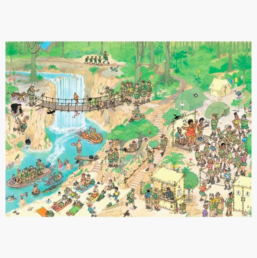Jan van Haasteren: Jungletocht - 1000