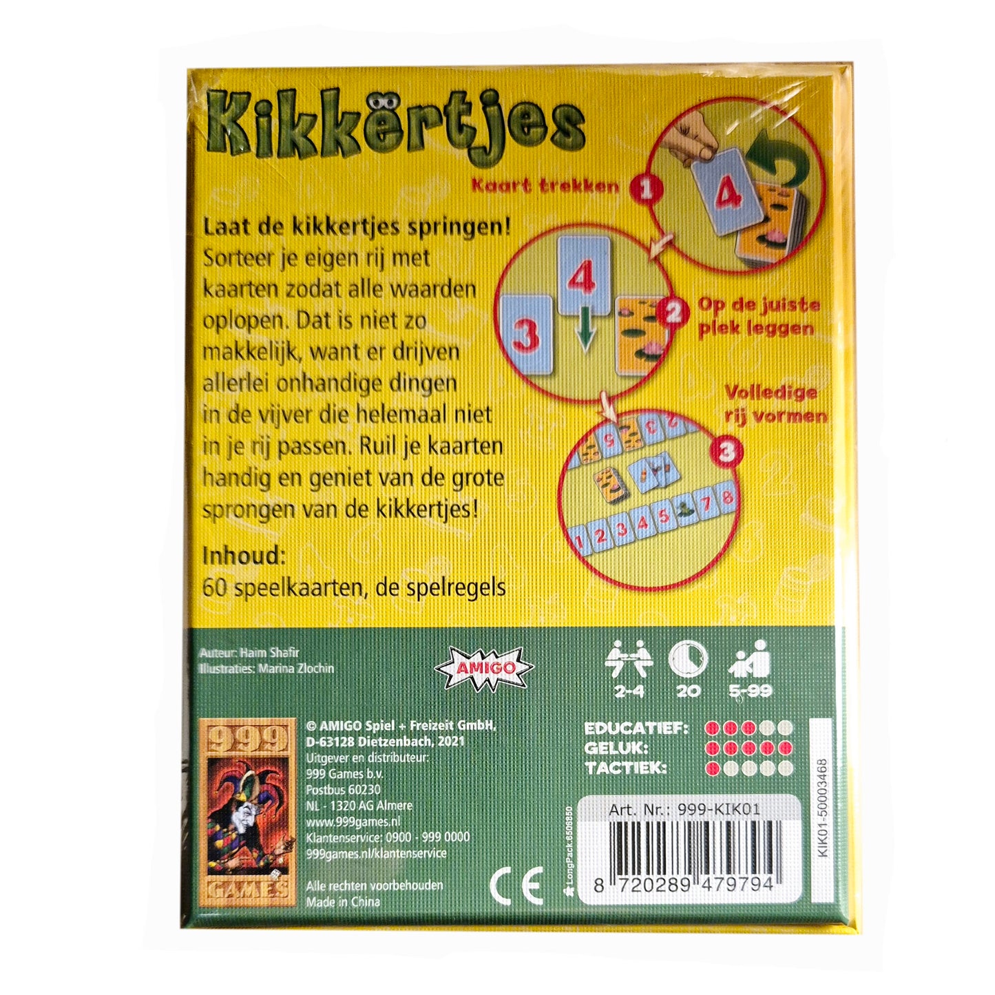 999 games: kikkertjes