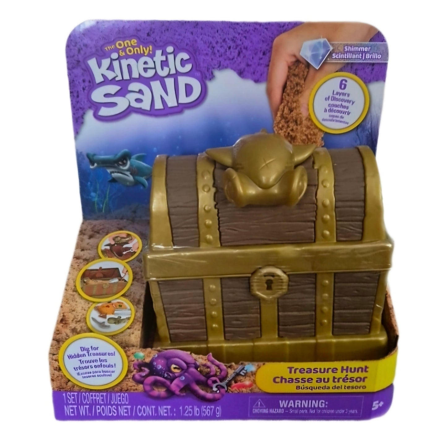 Kinetic Sand: Treasure Hunt Set