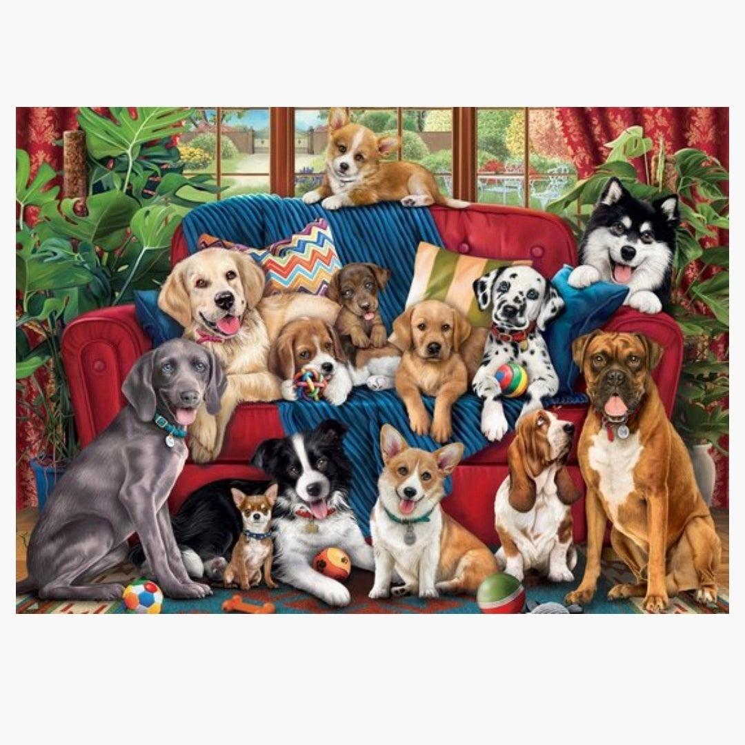 King: Dogs on the Bench - 1000