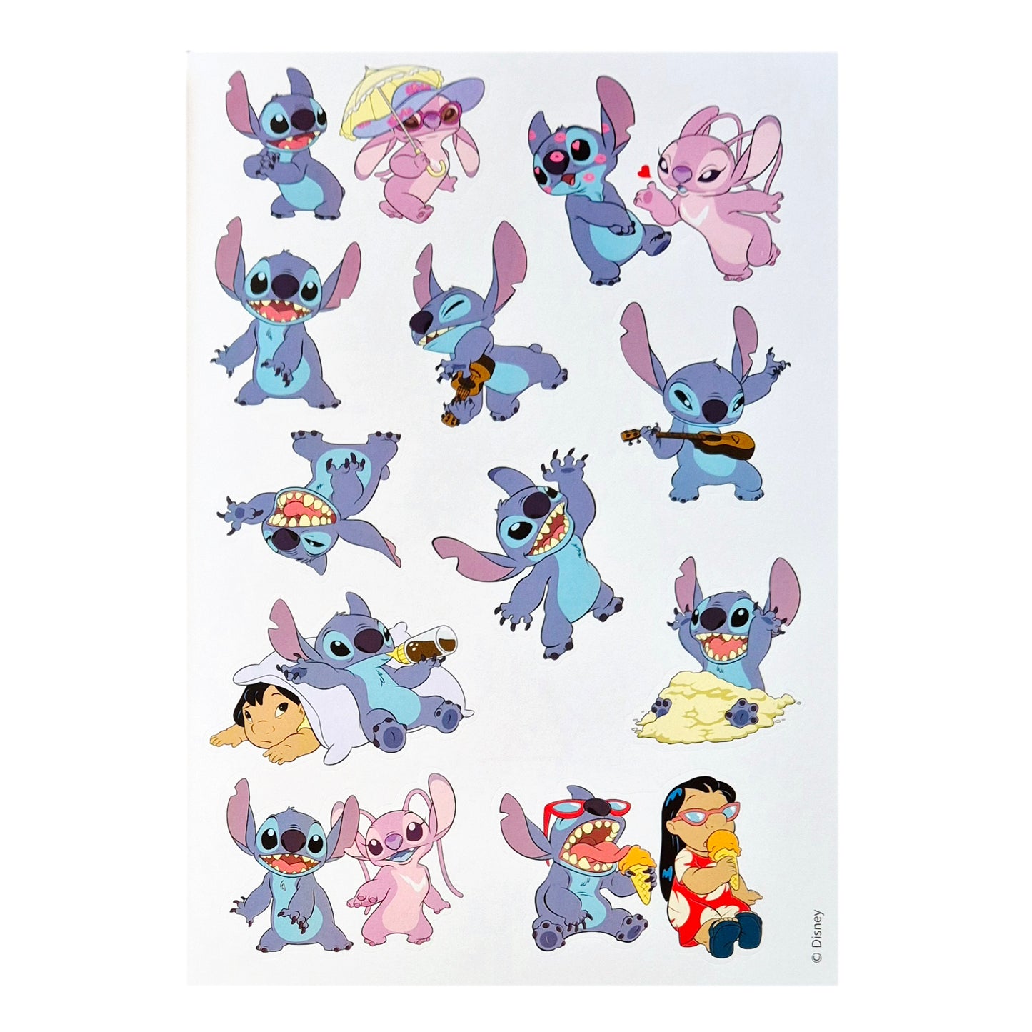 Stitch - Kleurboek  JumboColor +  Stickers