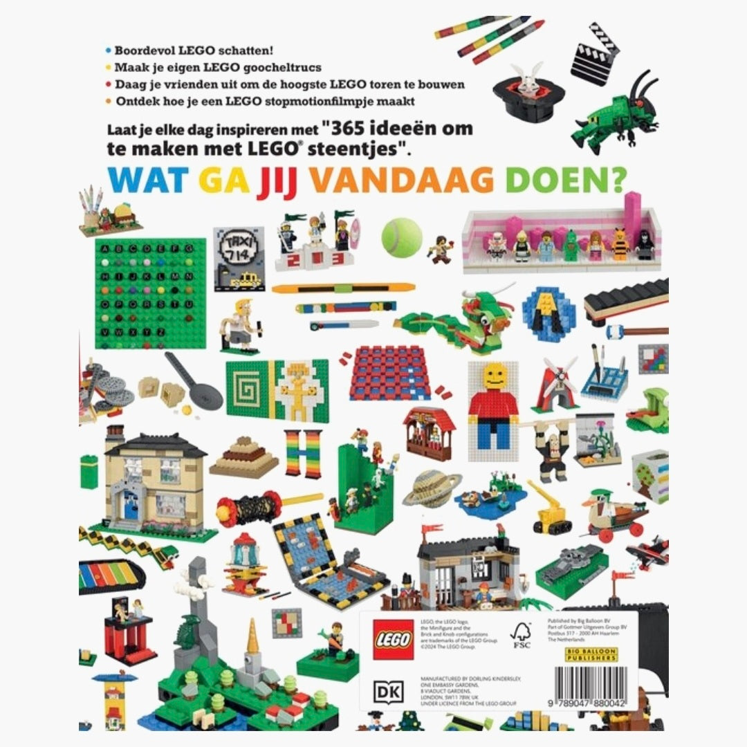 LEGO: 365 Ideeën Om Te Maken Met LEGO Steentjes - Boek